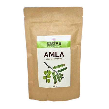 Sattva - Maseczka ziołowa do włosów Amla 100g
