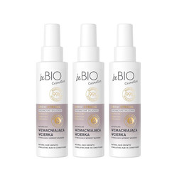 Zestaw: 3x beBIO Baby Hair Complex wzmacniająca wcierka do skóry głowy i włosów 100ml