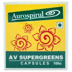 Aurospirul Av Supergreens 100 Kapsułek Odtruwa