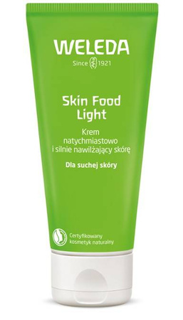 Weleda − Skin Food Light, krem nawilżający dla suchej skóry − 75 ml KRÓTKA DATA 31.10.2025