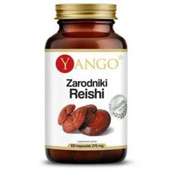 Suplement diety Zarodniki Reishi 270mg suplement diety 100 kapsułek