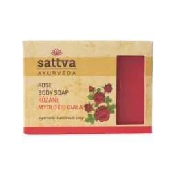 Sattva - Mydło w kostce do ciała Róża 125g