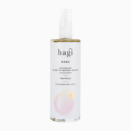 Hagi Mama - Naturalny olejek do masażu krocza 100ml