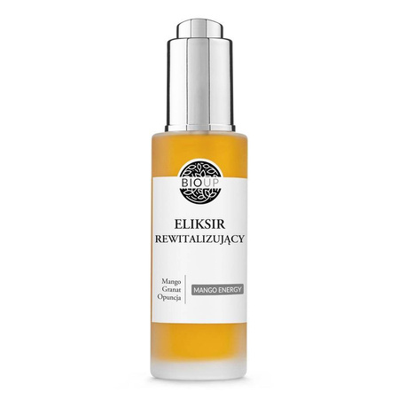 Bioup Eliksir rewitalizujący serum nawilżające i rozświetlające Mango Enery 30 ml