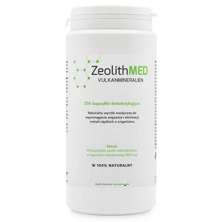 Zeolith MED 200 kapsułki detoksykujące