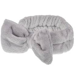 Opaska kosmetyczna do włosów Szary