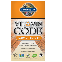 Garden of Life Vitamin Code RAW Vitamin C Witamina C 60 kaps.