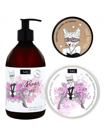 LAQ Zestaw Kocica Duży 4 produkty na prezent