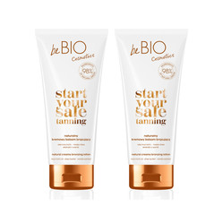 Zestaw: 2x beBIO balsam brązujący 200ml