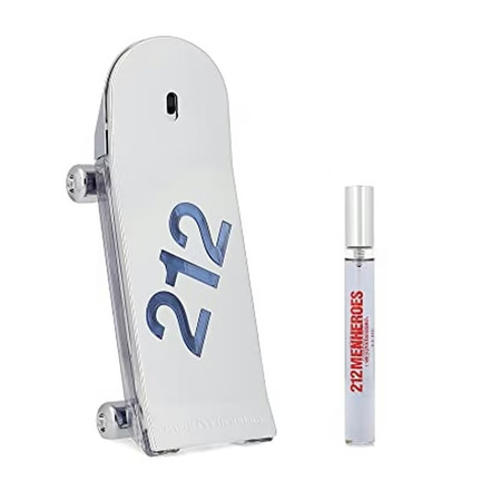 212 Heroes Men zestaw woda toaletowa spray 90ml + woda toaletowa spray 10ml