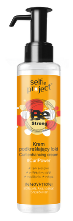 Selfie Project, BE STRONG, Krem Podkreślający Loki CurlPower 150 ml