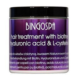 Bingospa Kuracja do włosów z biotyną kwasem hialur