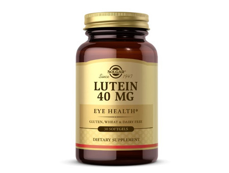 Solgar Lutein 40 mg na wzrok 30 kaps.