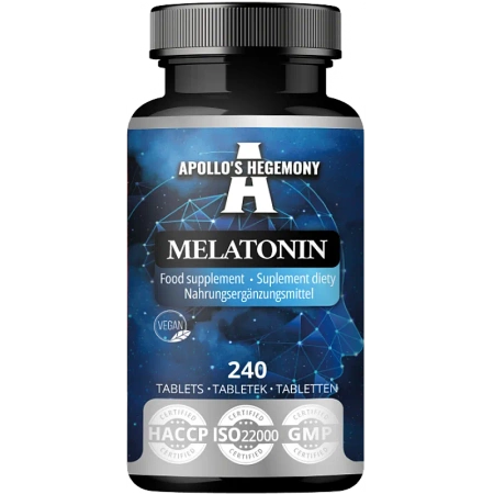 APOLLO'S HEGEMONY Melatonin 240 kaps.