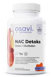 Osavi NAC Detoks, Selen i Molibden 60 kaps.
