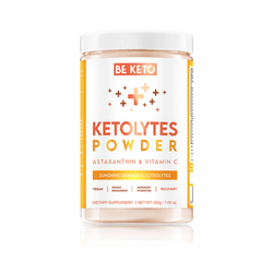 Be Keto Elektrolity w proszku Słoneczna Pomarańcza 200g