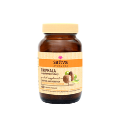 Sattva - Triphala zioła na oczyszczanie i regularność wypróżnień 60 kaps