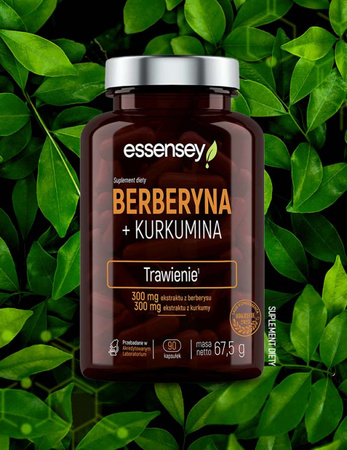 ESSENSEY BERBERYNA + KURKUMINA 90 kap