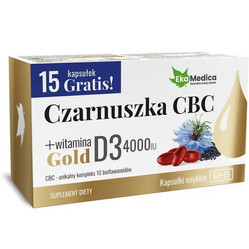 Ekamedica Czarnuszka CBC Gold 75 kaps.