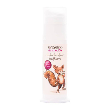 Sylveco dla dzieci 3+ - Pasta do zębów bez fluoru - 75ml