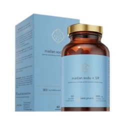 MyBestPharm Maślan Sodu + SR 800 mg 60 kaps.