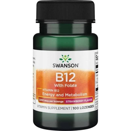 Swanson Witamina B12 1000 Mcg 100 Do Ssania