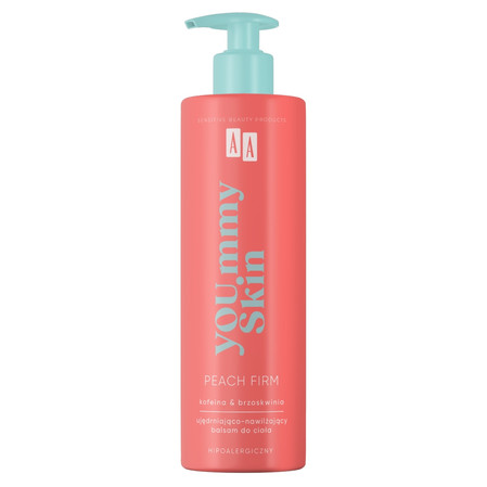 AA YOU.mmy Skin Peach Firm Balsam do ciała ujędrniająco-nawilżający 400ml