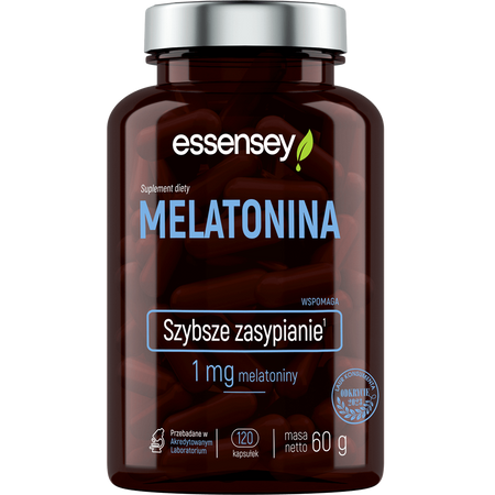 Essensey Melatonina na spokojny sen 120 kaps.