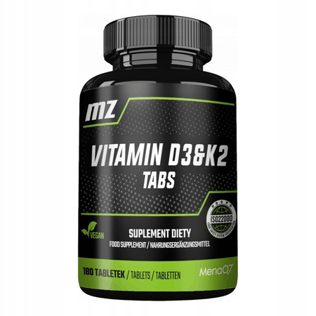 MZ Vitamin D3 & K2 180 kaps.