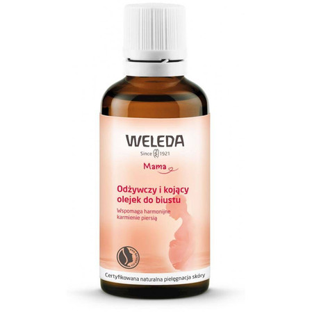 Mother Nursing Oil odżywczy i kojący olejek do biustu 50ml