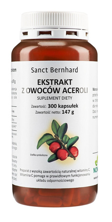 Acerola ekstrakt (300 kaps.)