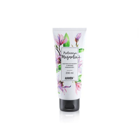 Anwen - Odżywka proteinowa magnolia. Do włosów średnioporowatych - 200 ml