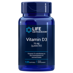 Witamina D3 3000 IU (120 kaps.)
