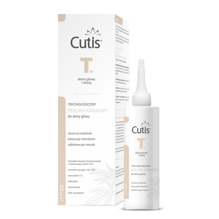 Cutis T.-Trychologiczny Peeling kwasowy do skóry głowy 100 ml