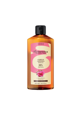 L'Erboristica - Żel pod prysznic kamelia japońska jedwabisty 400ml