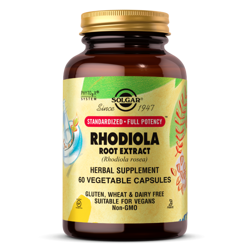 Solgar Rhodiola Root Extract SFP 500 mg - 60 kaps.