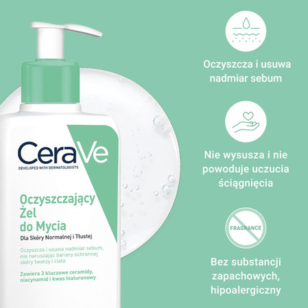 CeraVe Oczyszczający Żel do Mycia 236 ml