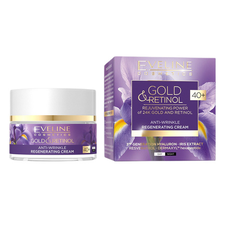 Gold&Retinol przeciwzmarszczkowy krem regenerujący 40+ 50ml