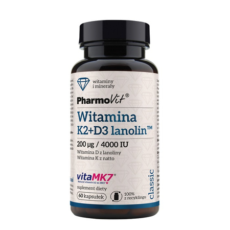 Pharmovit Witamina K2 MK7+ D3 4000 60 kap