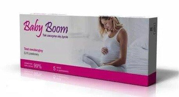 Baby Boom test owulacyjny (LH) paskowy 5 sztuk