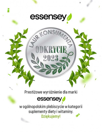 Essensey Żeń-szeń koreański, energia i witalność - 90 kaps