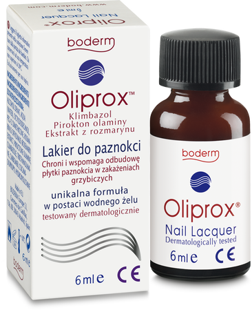 Oliprox Lakier do ochrony paznokci dłoni oraz stóp 6 ml