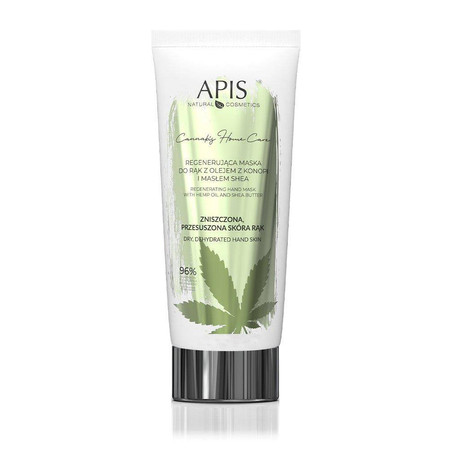 Cannabis Home Care regenerująca maska do rąk 200ml