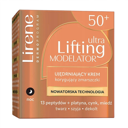 Ultra Lifting Modelator ujędrniający krem korygujący zmarszczki na noc 50ml