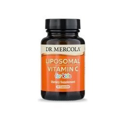 Dr. Mercola Witamina C 125mg suplement diety dla dzieci 30 kaps.
