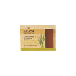 Zestaw 2x Mydło w kostce do ciała trawa cytrynowa 125 g - SATTVA