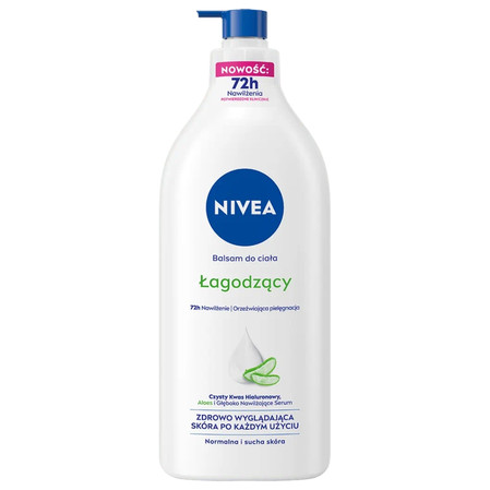 Nawilżająca Moc Serum łagodzący balsam do ciała z pompką 625ml