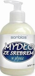 Sanbios − Mydło w płynie ze srebrem − 300 ml