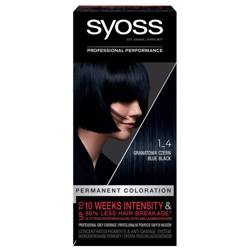 Permanent Coloration farba do włosów trwale koloryzująca 1_4 Granatowa Czerń
