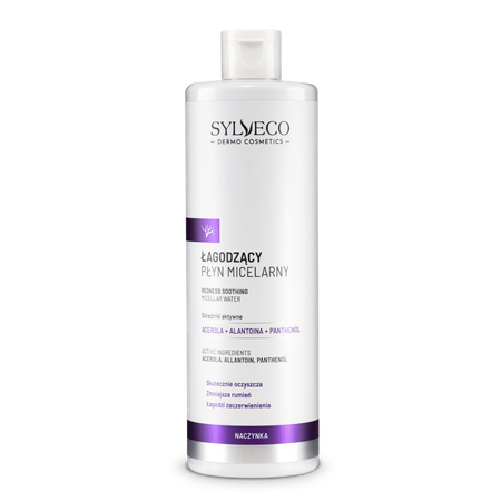 Sylveco Dermo Naczynka Łagodzący płyn micelarny 400ml